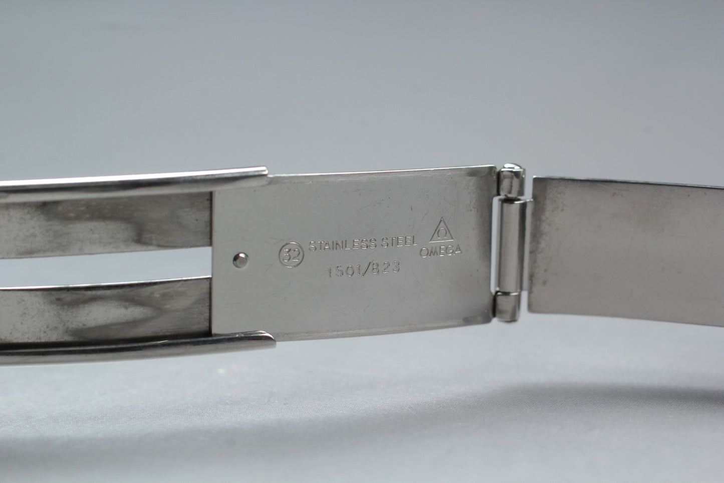 Near MINT Omega Seamaster 1501/823 Men's 18mm Vintage Watch Band Bracelet JAPAN