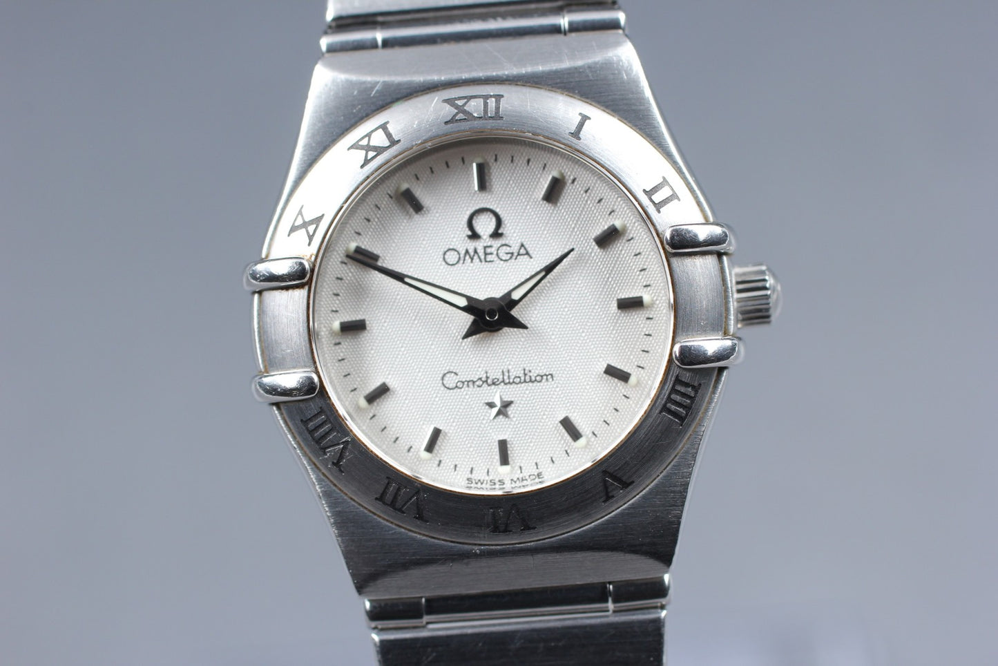 Near MINT OMEGA Constellation 795.1203 Cal.1456 Quartz 23mm Ladies Watch JAPAN