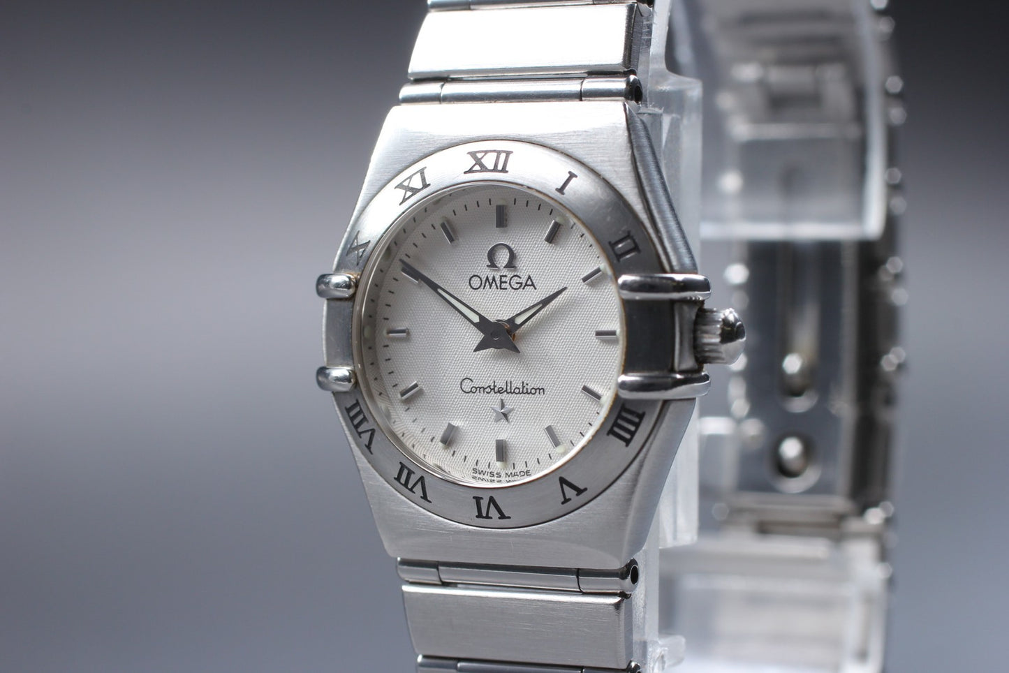 Near MINT OMEGA Constellation 795.1203 Cal.1456 Quartz 23mm Ladies Watch JAPAN