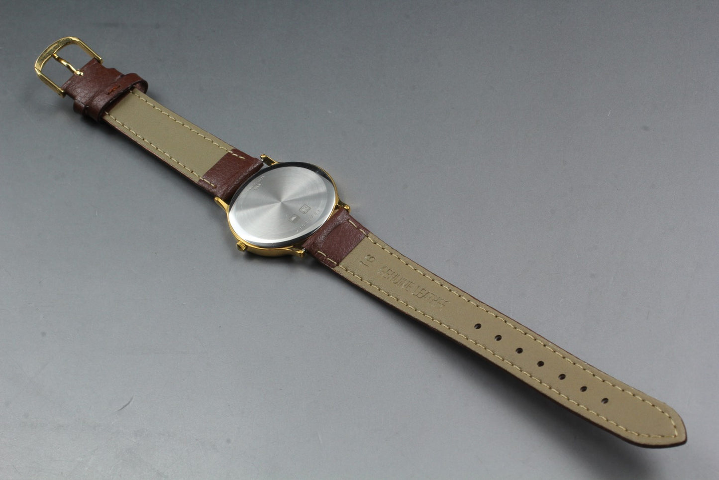 Vintage [Near MINT] Longines L150.2 150.6730 Gold Quartz 32mm Men's Watch JAPAN