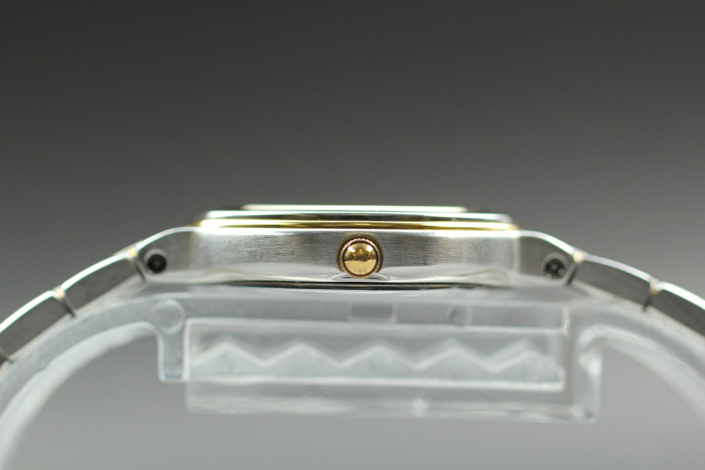 Vintage [Near MINT] SEIKO Lassale 4N21-0130 Cream Gold Quartz Ladies Watch JAPAN