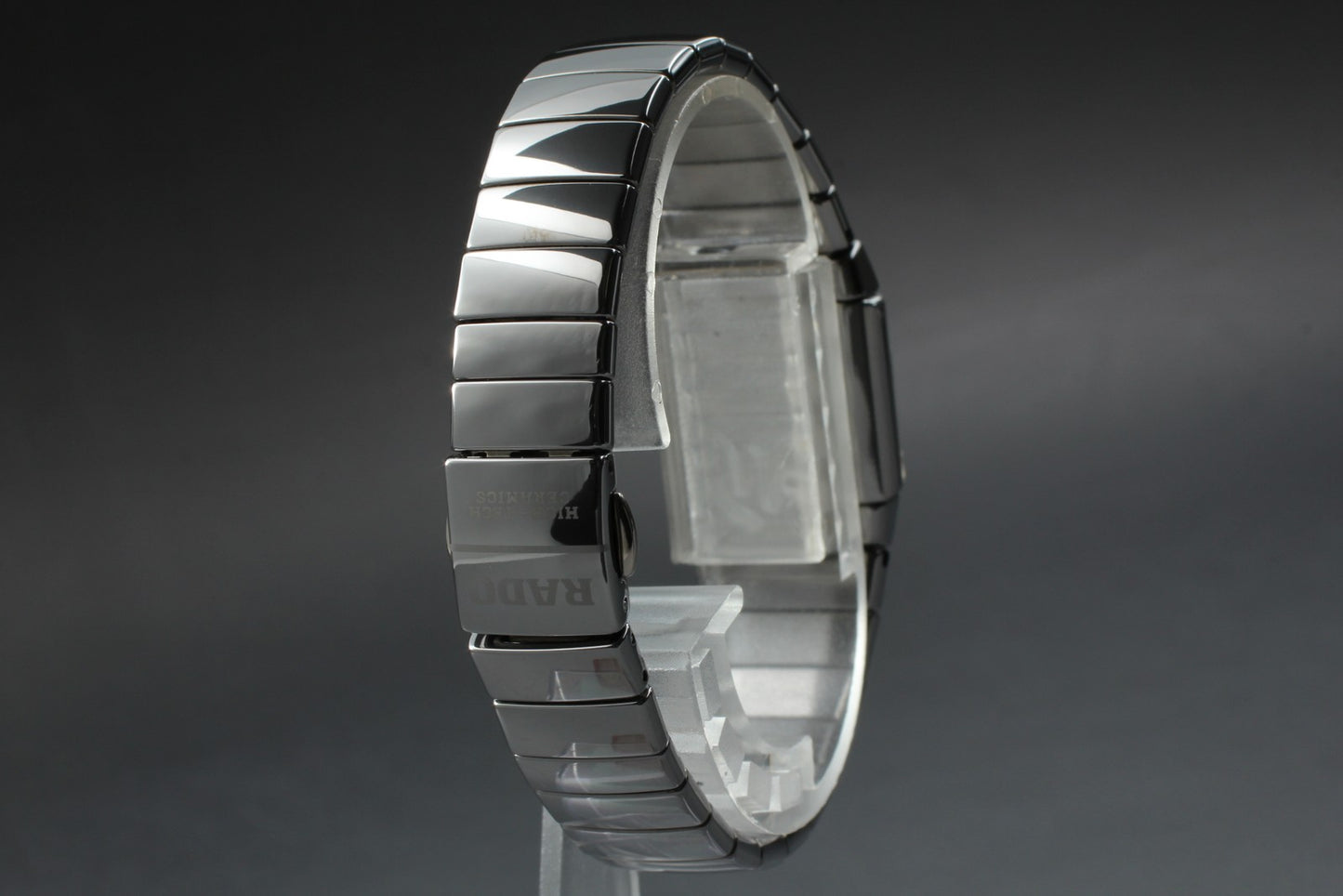 Near MINT Rado DiaStar 153.0334.3 Grey Dial Quartz 21mm Ladies Watch JAPAN