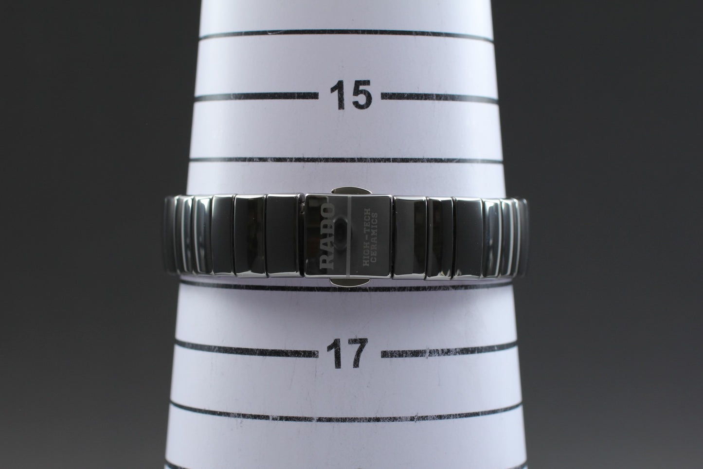 Near MINT Rado DiaStar 153.0334.3 Grey Dial Quartz 21mm Ladies Watch JAPAN