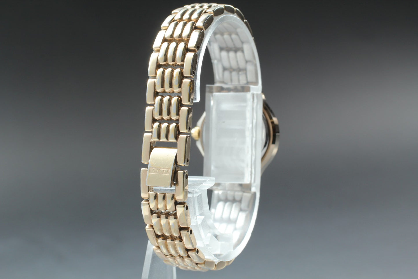 Near MINT Rado DiaStar 133.9705.3 Gold Quartz 25mm Ladies Watch From JAPAN
