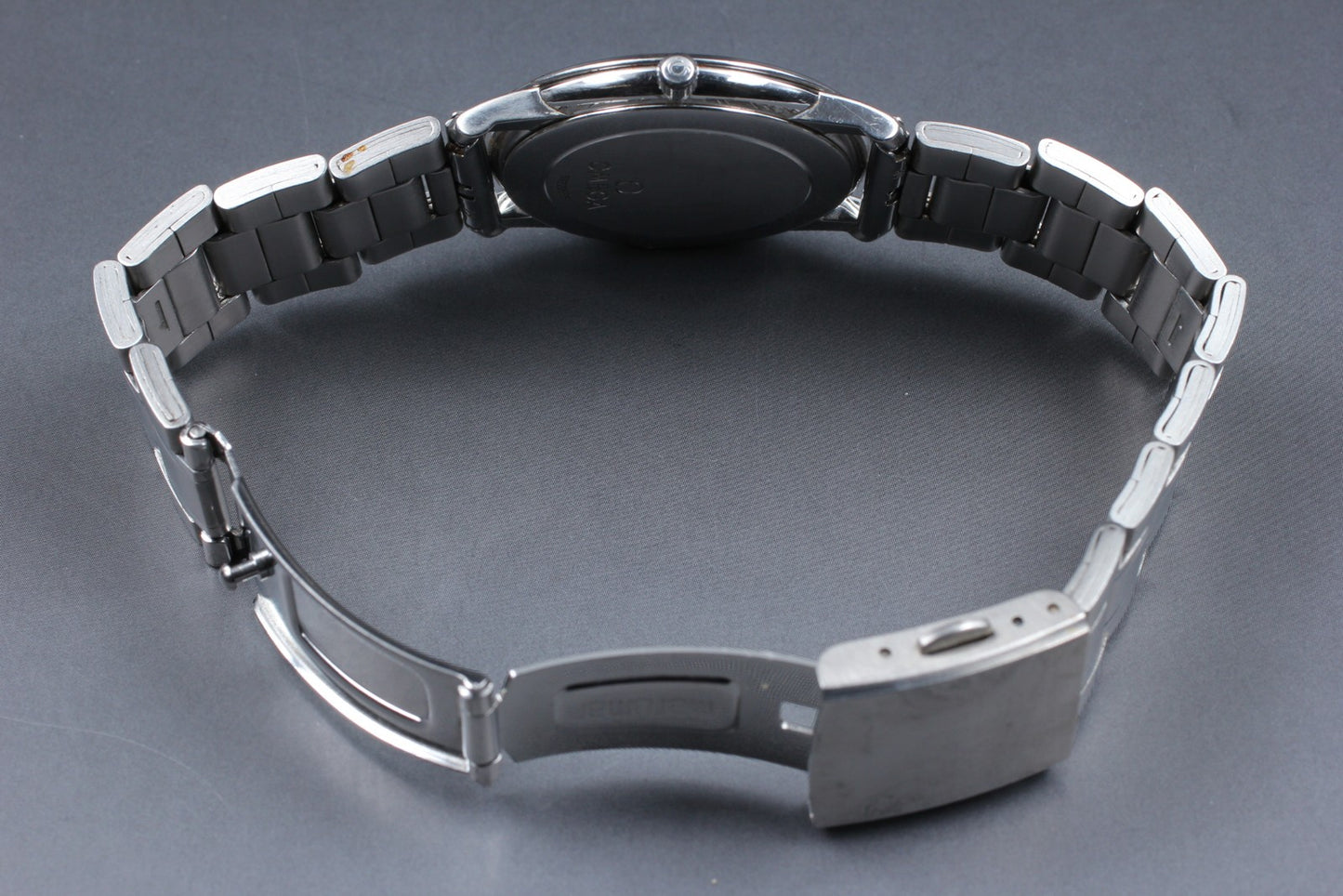 N MINT OMEGA De Ville Prestige 196.1150 Cal.1532 Silver Quartz 34mm Men's Watch