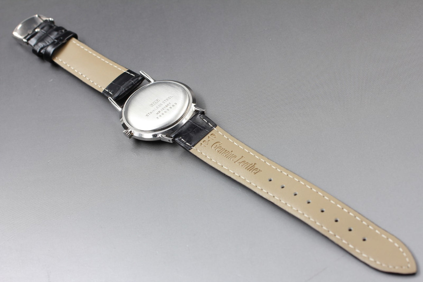 OH 1962 [N MINT] Citizen Homer HR151301 Rare Black 17J Manual 35mm Men's Watch
