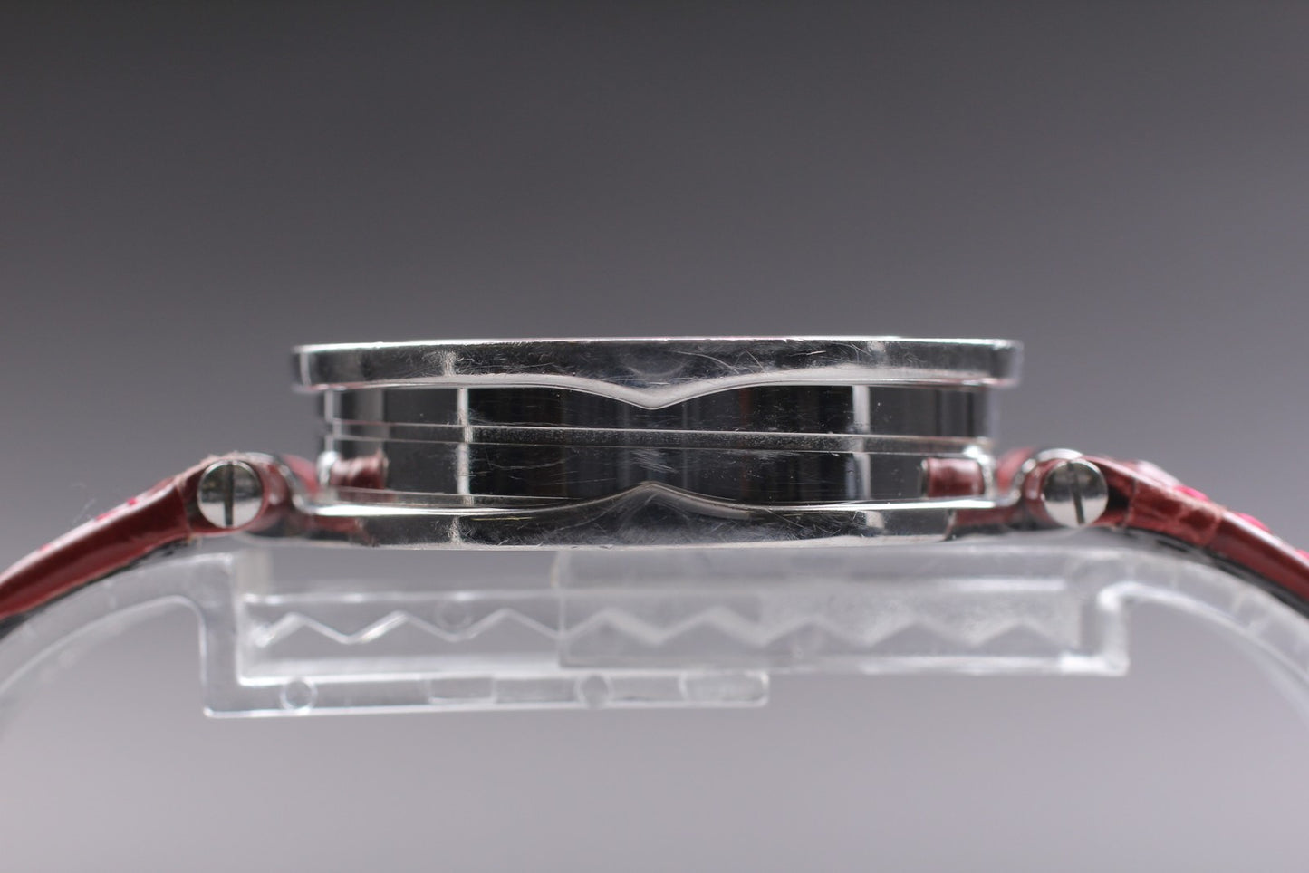 Exc+5 BVLGARI B.zero1 BZP35S Double Heart 18K Gold Bezel 35mm Qz Ladies Watch