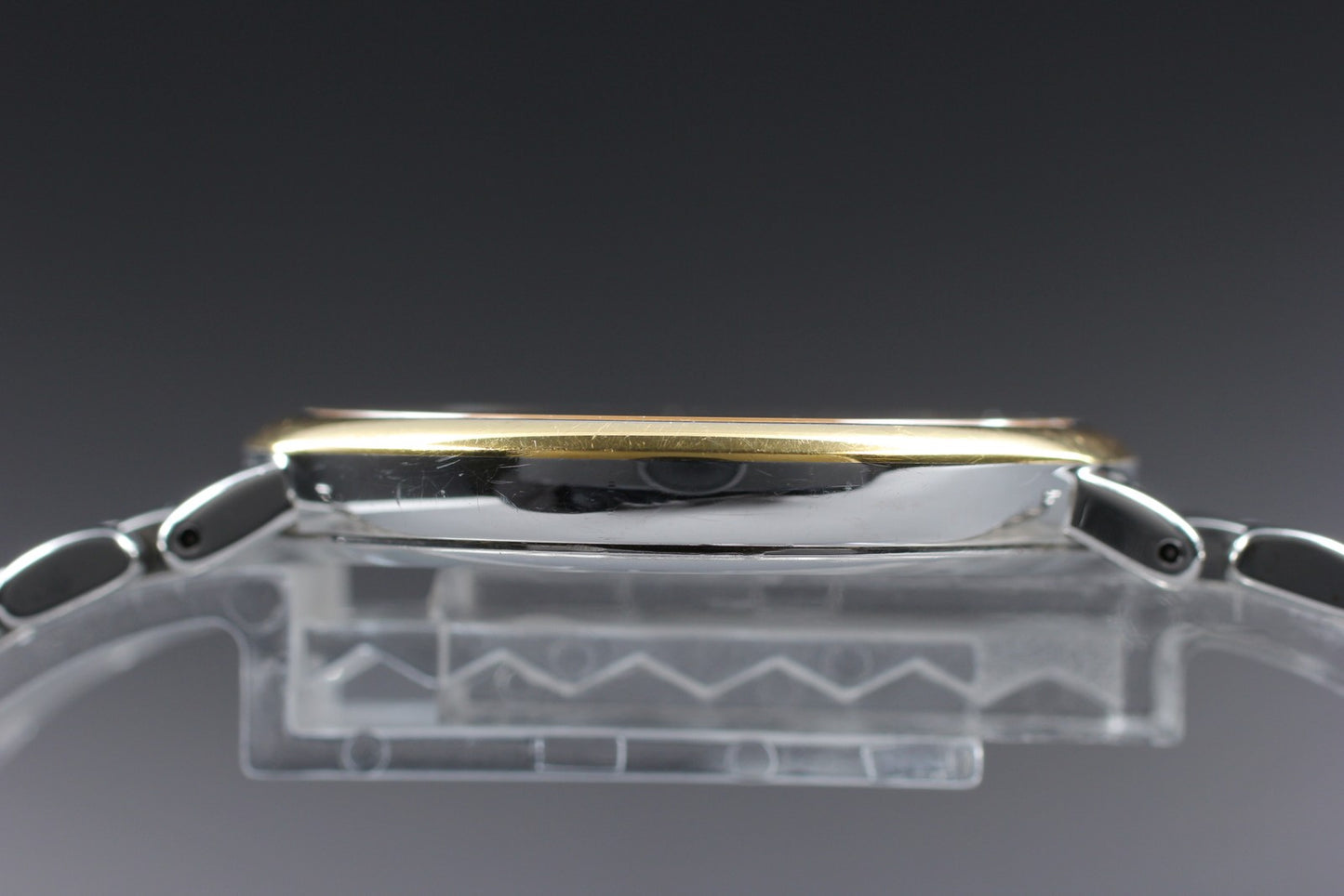 1995 [Near MINT] OMEGA De Ville 396.2432 Cal.1532 GF/SS Quartz 32mm Men's Watch