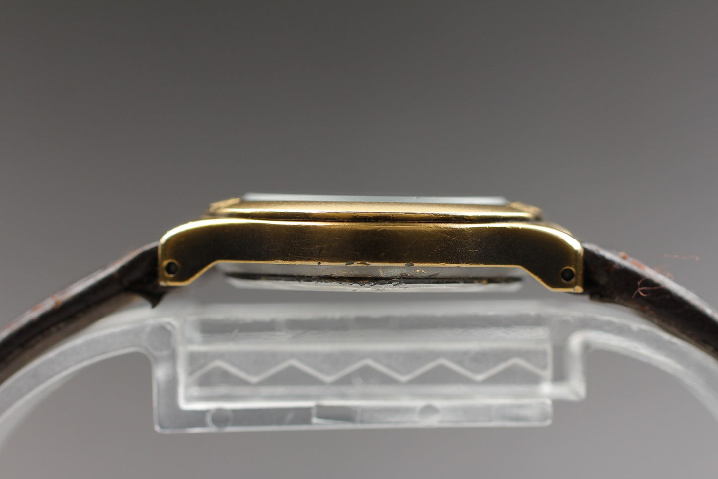 Exc+5 SEIKO Alba V401-0140 Gold Tone Roman Dial Quartz Ladies Watch From JAPAN