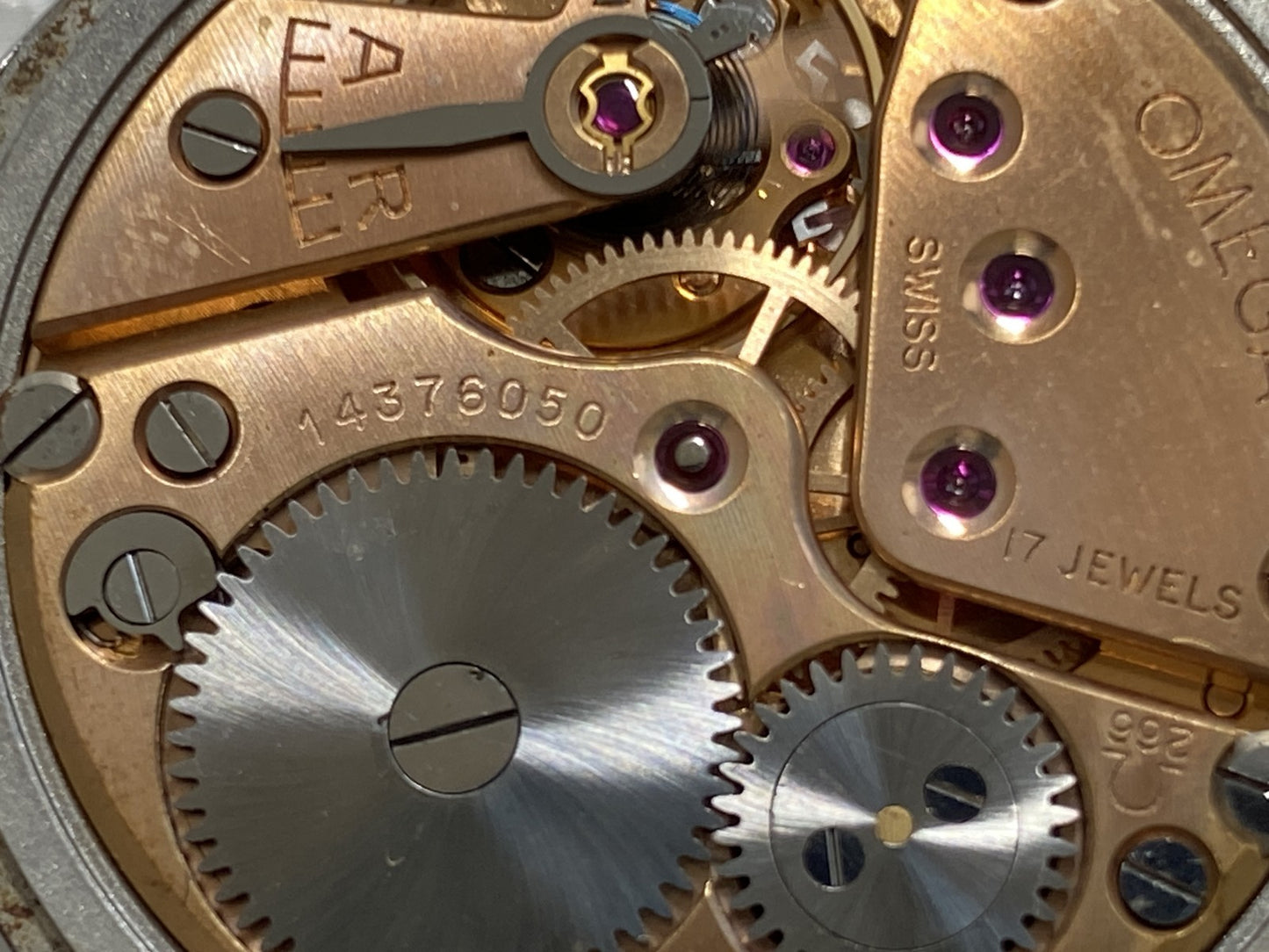 Vintage 1954 [N MINT] OMEGA 2750-9 Cal.266 Small Seconds Manual 35mm Men's Watch