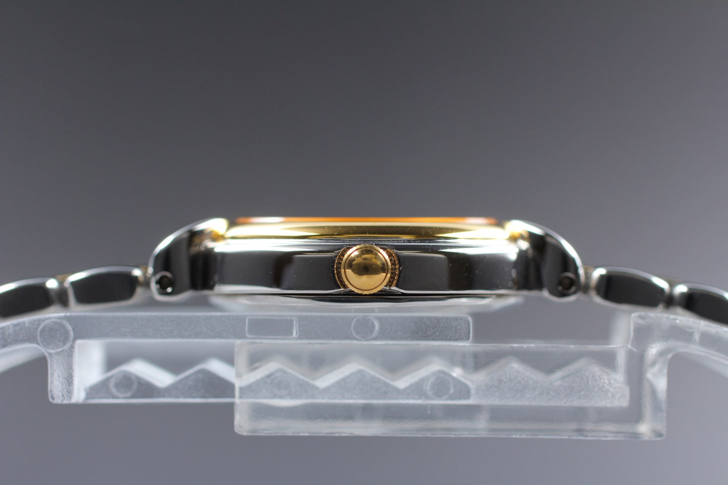 Near MINT w/ Tag Orient Lisblank UBAV-P0 Two-tone Bracelet Quartz Ladies Watch