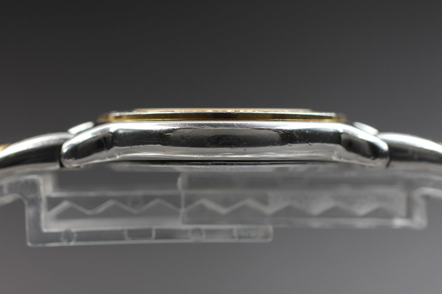 Vtg 1992 [N MINT] Seiko Presage 7N01-6190 Black Dial Two-Tone 32mm Quartz Watch