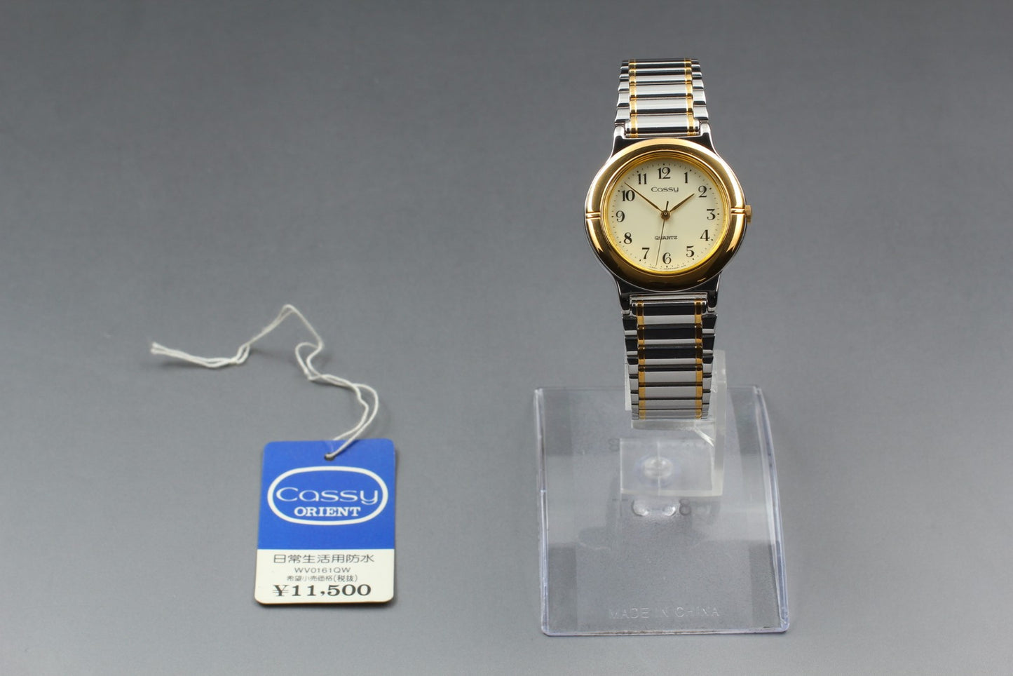 Top MINT w/ Tag ORIENT Cassy B05220-00 Two-tone Quartz 31mm Men's Watch JAPAN