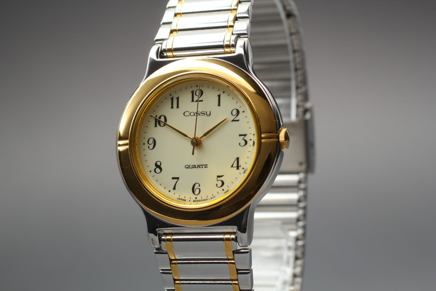 Top MINT w/ Tag ORIENT Cassy B05220-00 Two-tone Quartz 31mm Men's Watch JAPAN