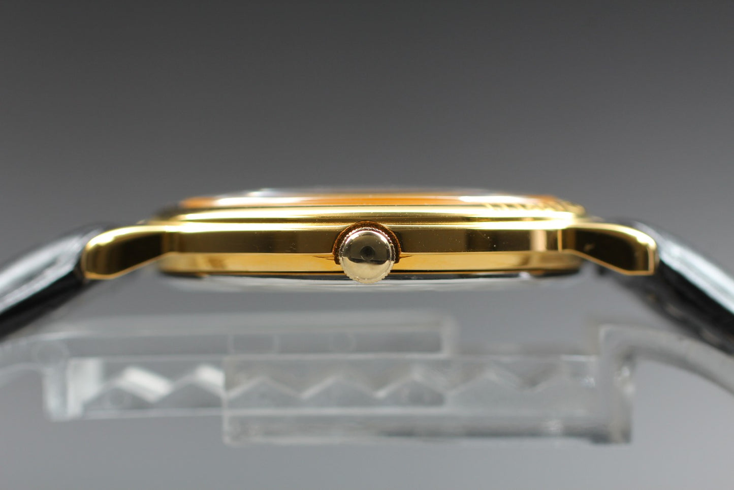 MINT w/ Tag Orient You C755E5-00 Gold White Quartz 31mm Men's Watch From JAPAN