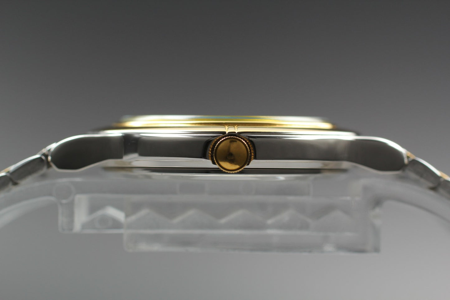 Top MINT w/ Tag ORIENT Cassy B05220-00 Two-tone Quartz 31mm Men's Watch JAPAN