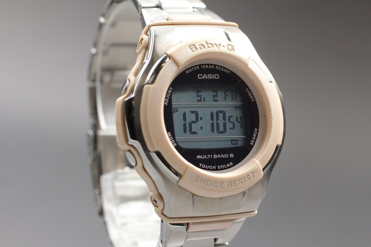 Near MINT Casio Baby-G BGD-1300D 3201 Solar Digital Women's Watch From JAPAN