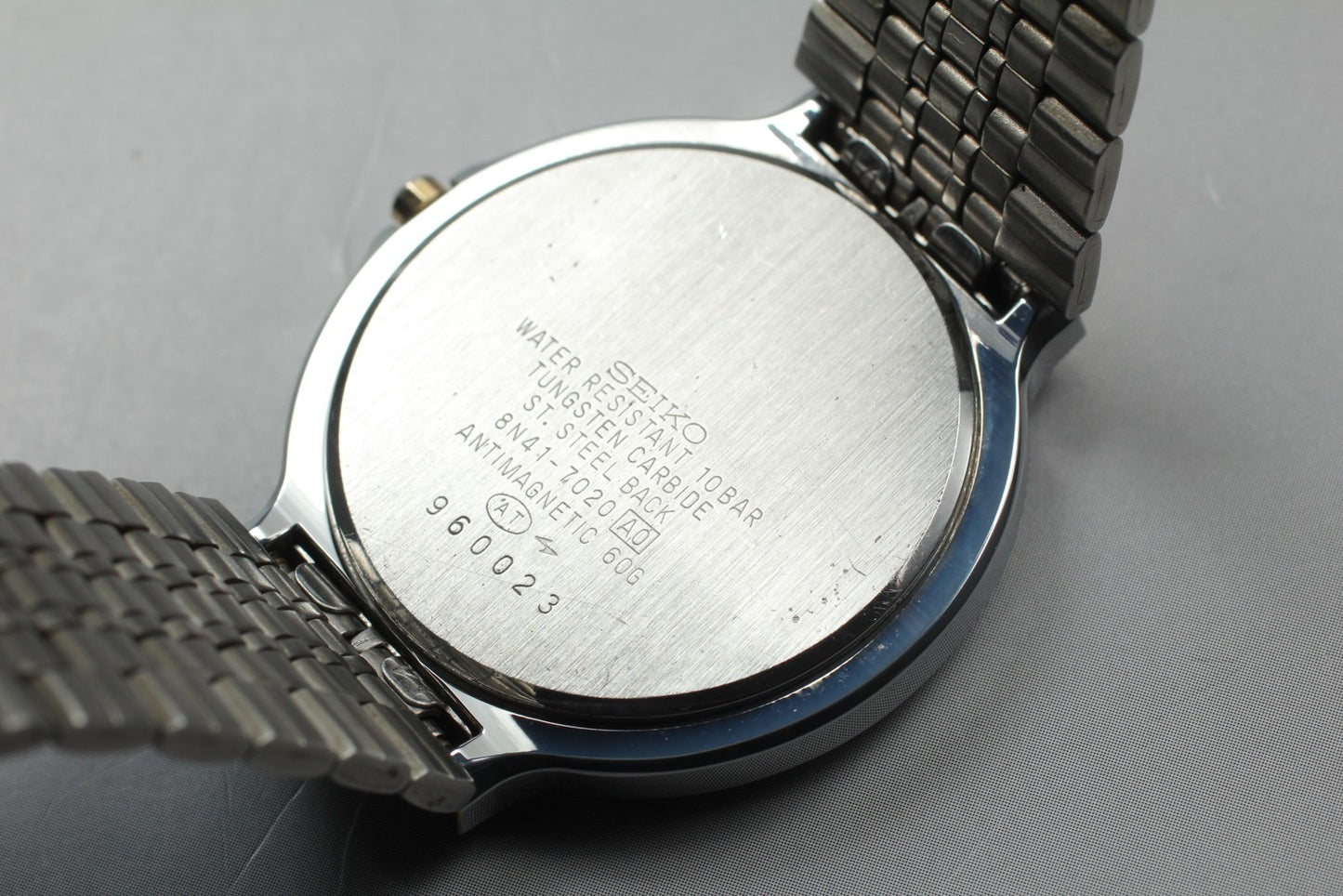 SEIKO Dolce 8N41-7020 Gold Slim Dress Watch From JAPAN [For Parts for Repair]