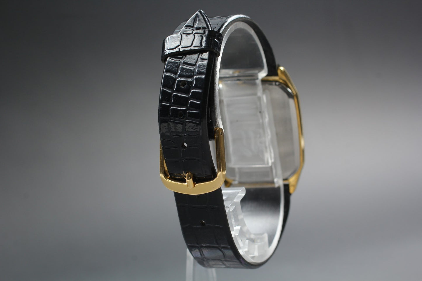 Vintage 1992 Near MINT Citizen Forma 6031-G07664 Gold Octagon Quartz Men's Watch