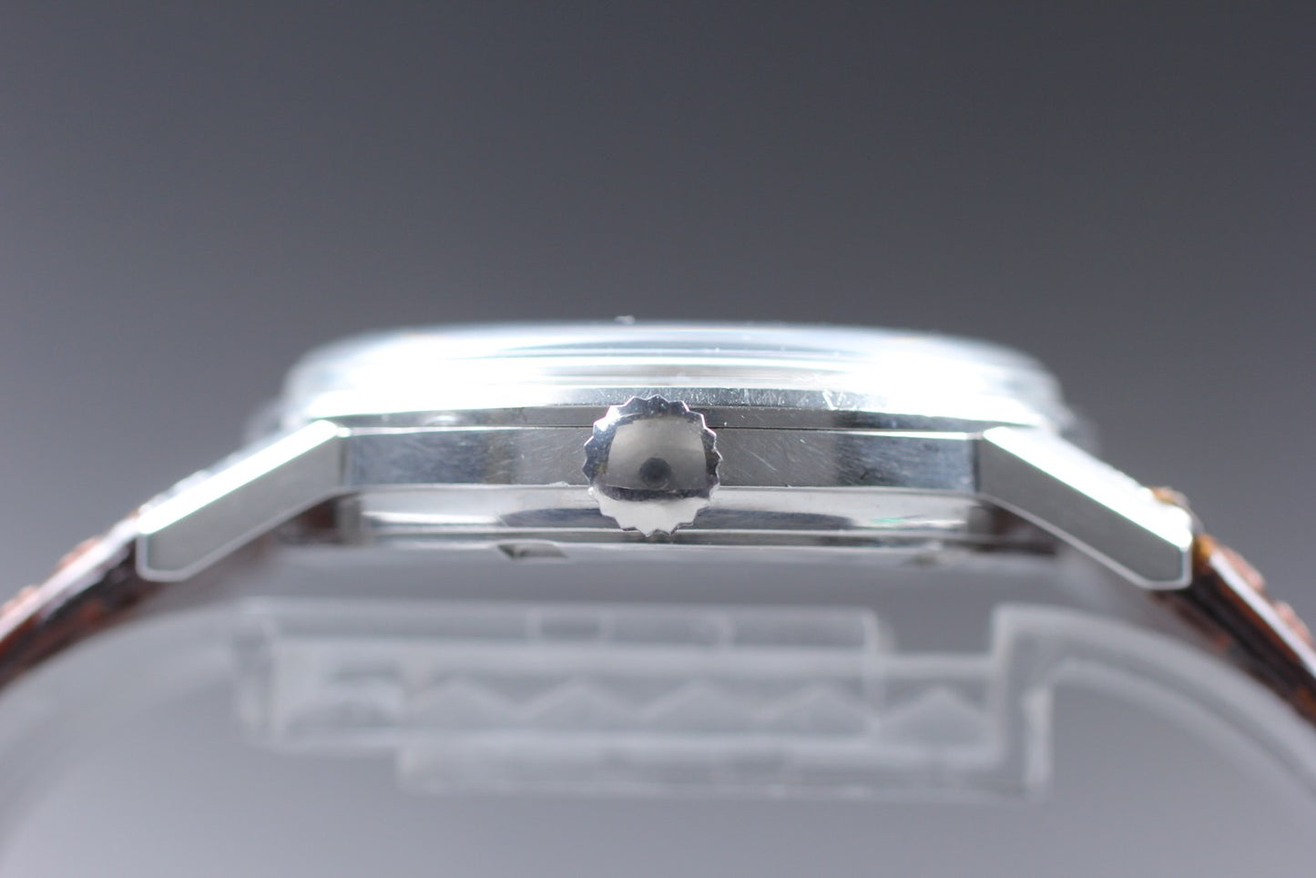 1976 Near MINT OH SEIKO Lord Marvel 5740-0010 Silver Seahorse Manual Men's Watch