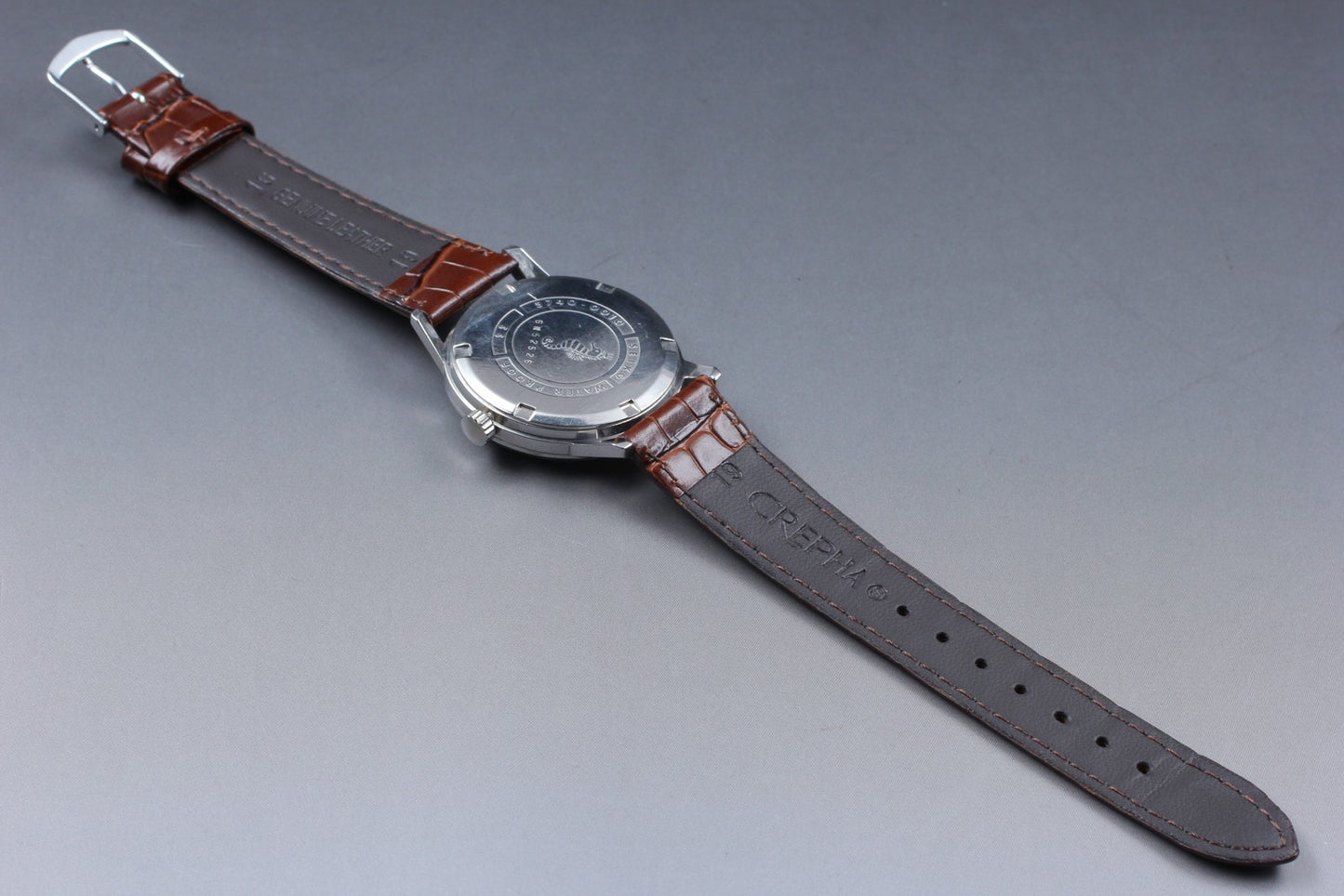 1976 Near MINT OH SEIKO Lord Marvel 5740-0010 Silver Seahorse Manual Men's Watch