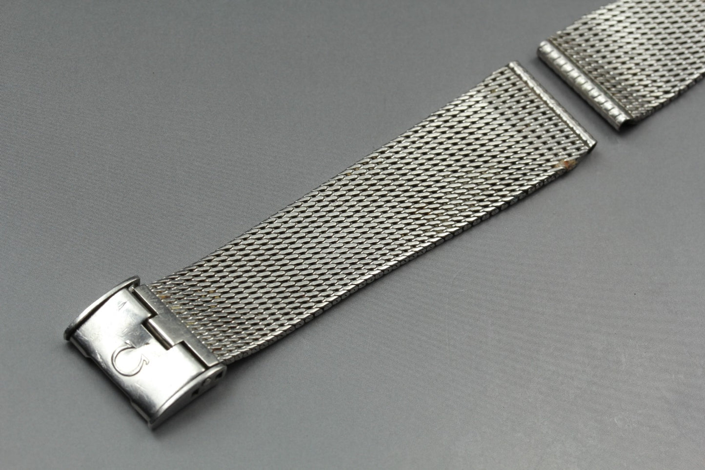 Exc+5 Vintage Omega 2039 Milanese 18mm Mesh Stainless Steel Watch Bracelet Band