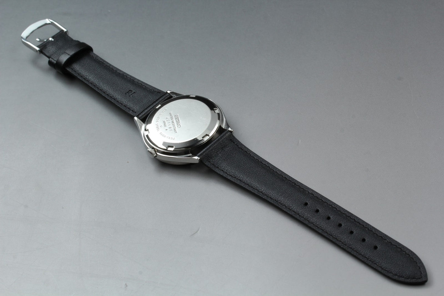 Serviced 1974 [Near MINT] Seiko Lord Matic 5606-7330 Blue Auto 36mm Men's Watch