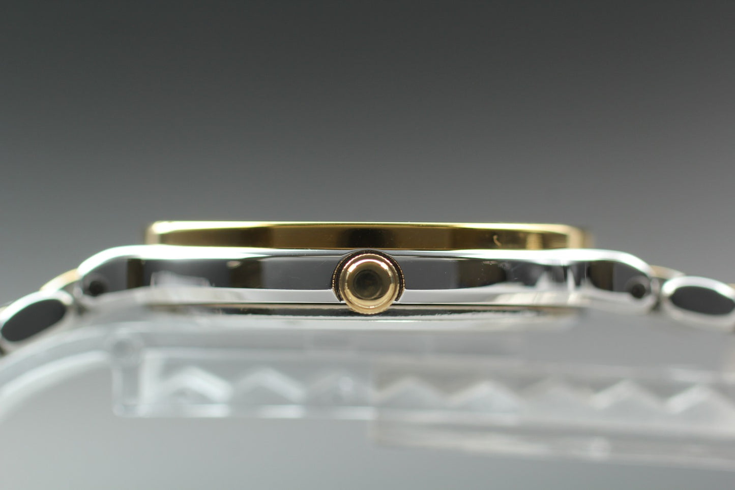 Nos [N MINT / Tag] ORIENT You C752H5-00 Gold Two-tone Qz 32mm Men's Watch 20.5cm