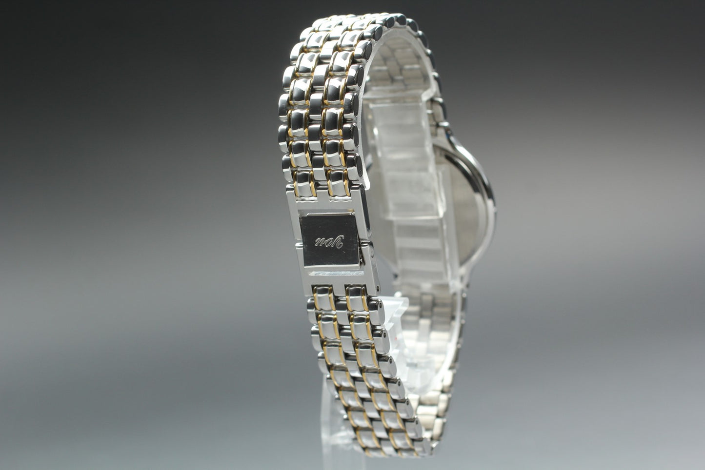 Nos [N MINT / Tag] ORIENT You C752H5-00 Gold Two-tone Qz 32mm Men's Watch 20.5cm