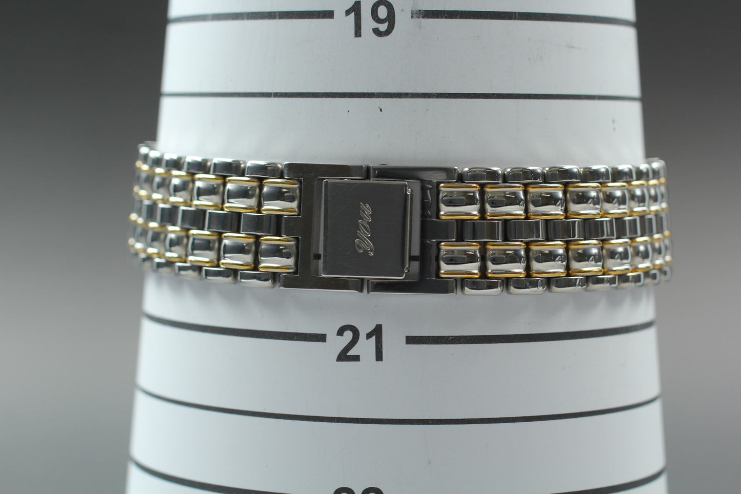 Nos [N MINT / Tag] ORIENT You C752H5-00 Gold Two-tone Qz 32mm Men's Watch 20.5cm