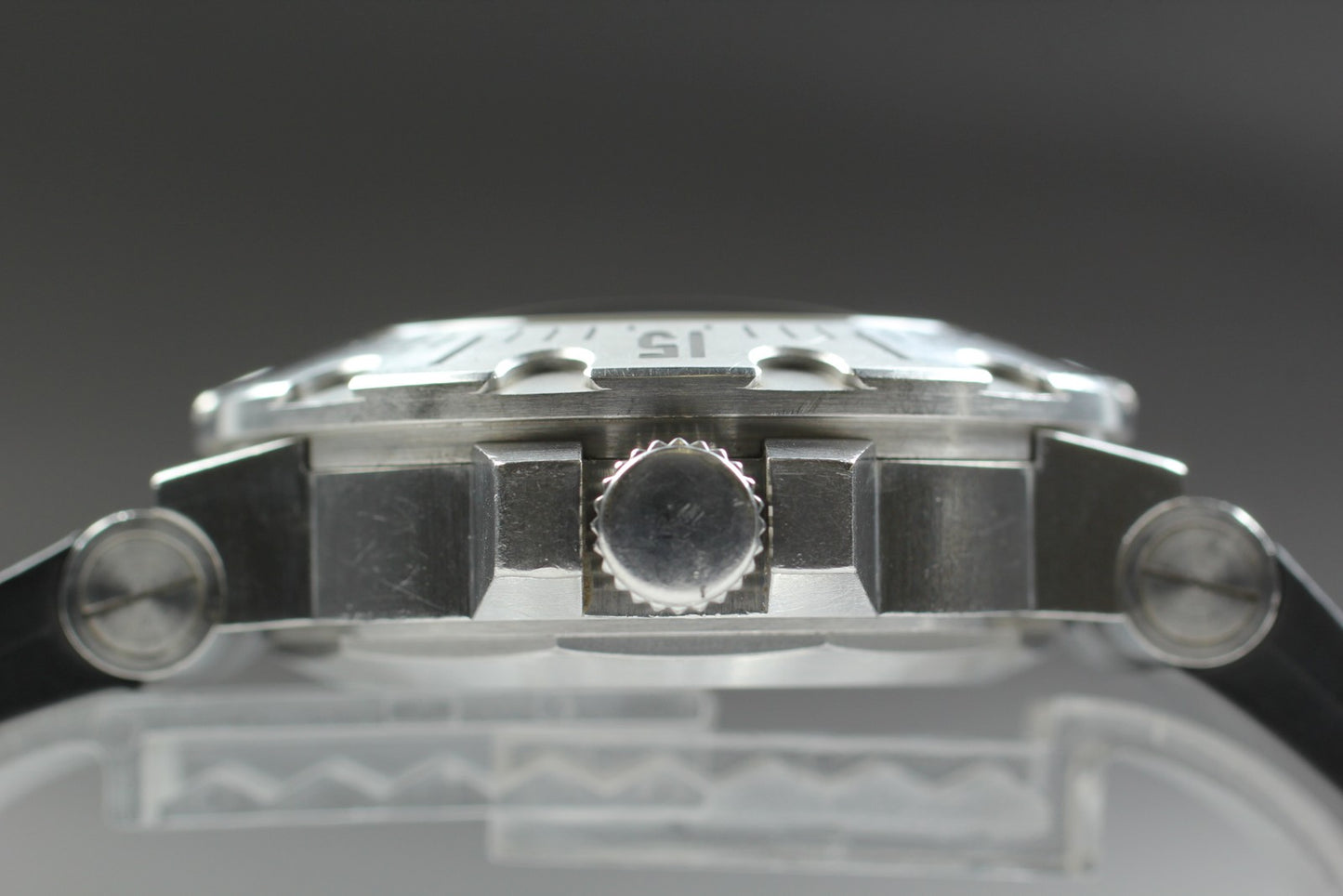 Exc+5 BVLGARI Diagono Scuba SD42S 2000m Auto 42mm Pro Diver Men's Watch JAPAN