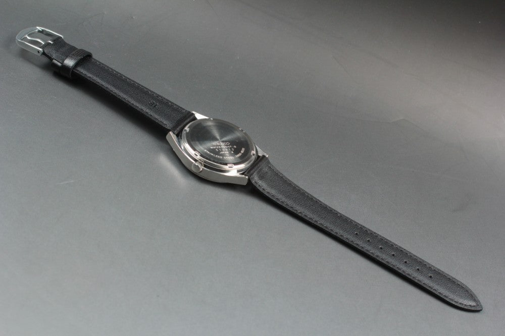 Near MINT SEIKO Lord Matic 5606-8031 White Auto 37mm Men's Watch 1975