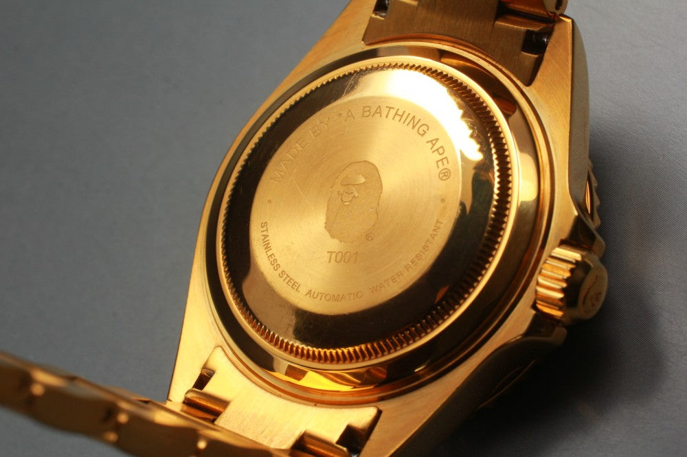 Near MINT A BATHING APE Bapex T001 White Auto 41mm Men's Watch
