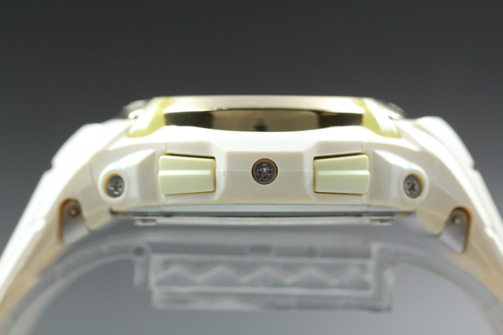 MINT CASIO Baby-G BG-70LV White Quartz 40mm Ladies Watch