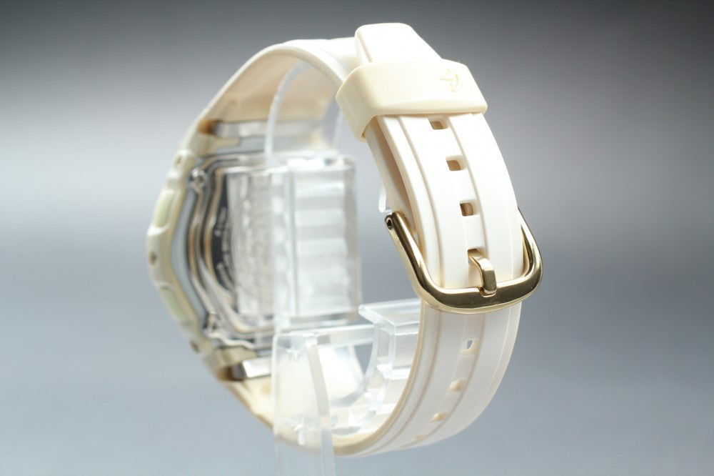 MINT CASIO Baby-G BG-70LV White Quartz 40mm Ladies Watch