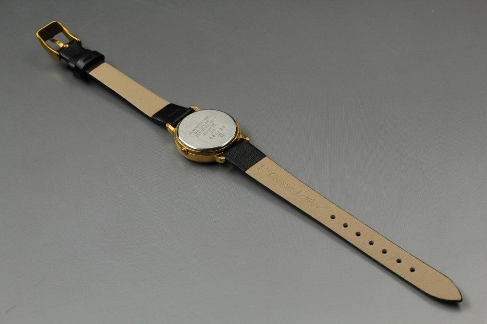 Near MINT SEIKO ALBA V891-0050 White Quartz 25mm Ladies Watch