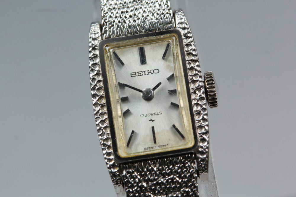 SEIKO 11-3180 Silver Manual 14.8mm Ladies Watch