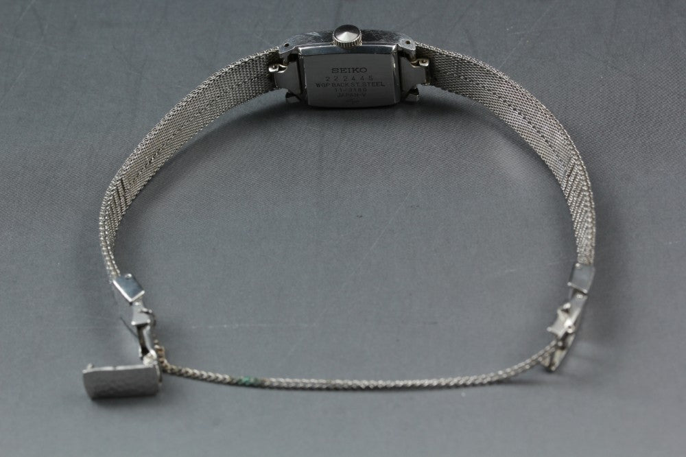 SEIKO 11-3180 Silver Manual 14.8mm Ladies Watch