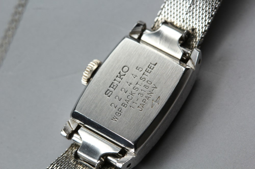 SEIKO 11-3180 Silver Manual 14.8mm Ladies Watch