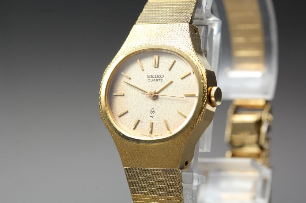 SEIKO 2621-5090 Quartz 23mm Ladies Watch 1979