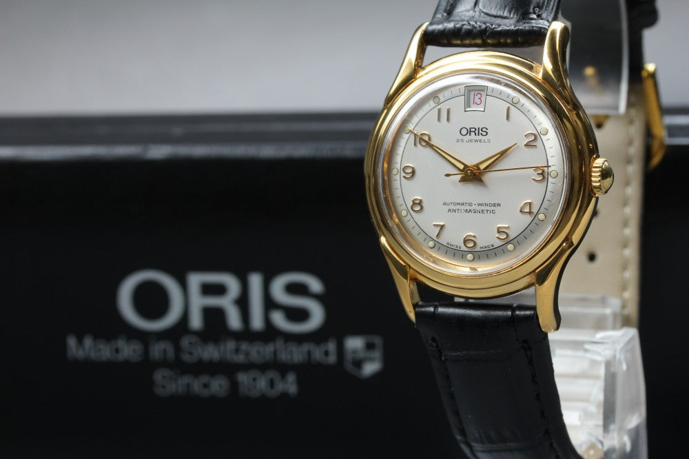 ORIS 7317 Silver Auto 34mm Men's Watch