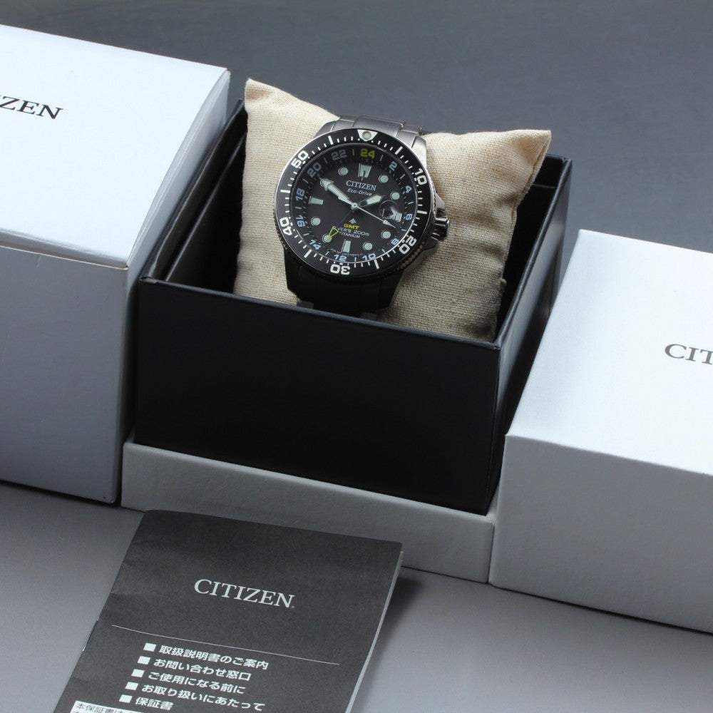 MINT CITIZEN Professional Master B877-R011791 Black Solar 42mm Men's Watch