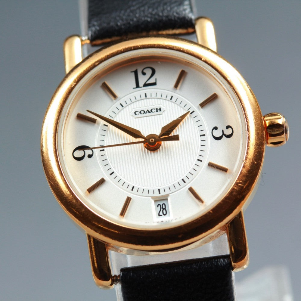 Coach W005 Silver Quartz 25mm Ladies Watch