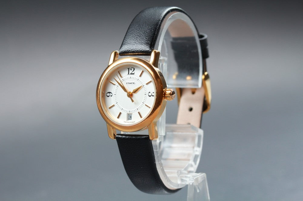 Coach W005 Silver Quartz 25mm Ladies Watch