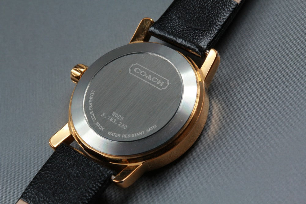 Coach W005 Silver Quartz 25mm Ladies Watch