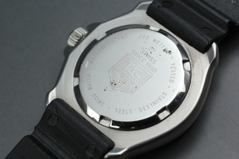 Near MINT TAG Heuer Formula 1 375.508 Black Quartz 28.9mm Ladies Watch