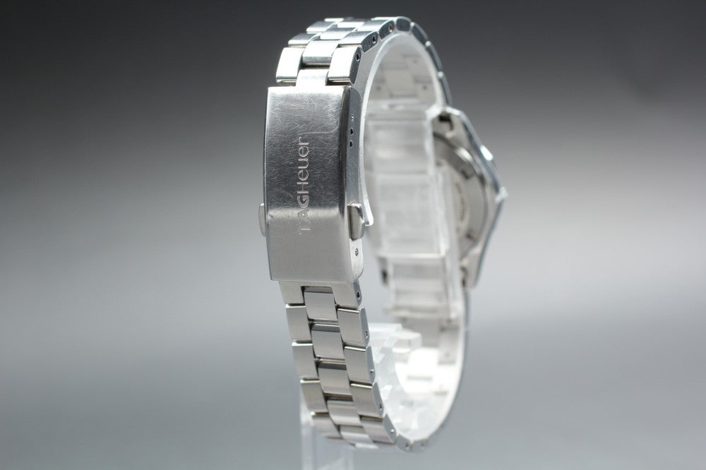 Near MINT TAG Heuer Aquaracer WAF1417 Blue Quartz 27.5mm Ladies Watch