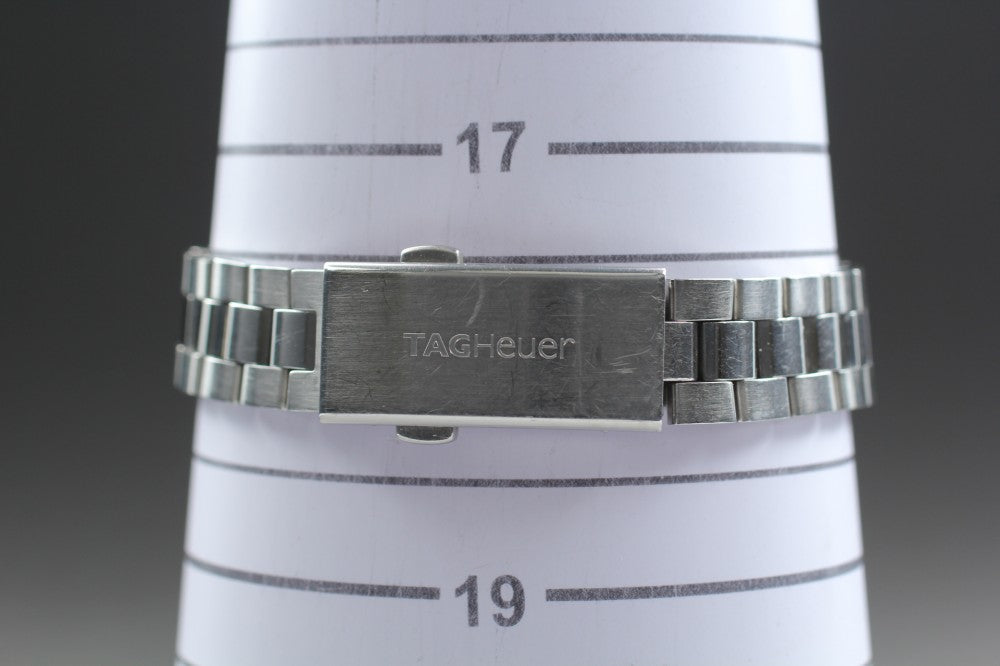 Near MINT TAG Heuer Aquaracer WAF1417 Blue Quartz 27.5mm Ladies Watch