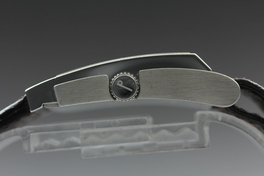 Near MINT Dunhill Rectangle 8052 White Quartz 27mm Men's Watch