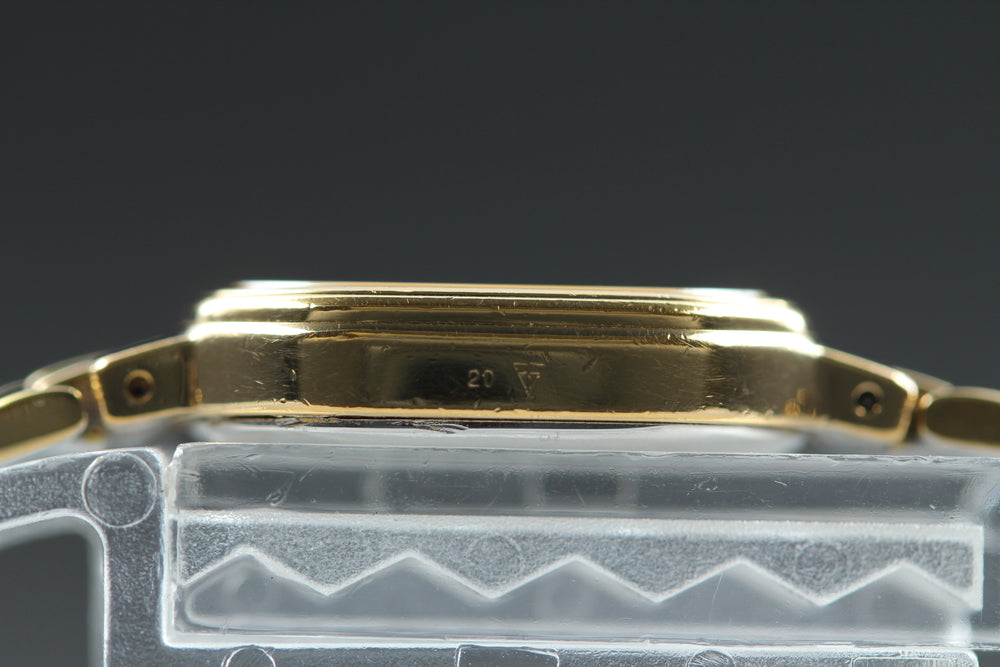 Near MINT OMEGA De Ville 795.0870 Cal.1455 Gold Quartz 17.3mm Ladies Watch
